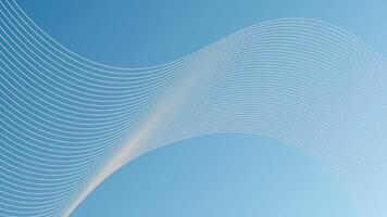 Abstract white wavy pattern, stylish line art and web background design. vector