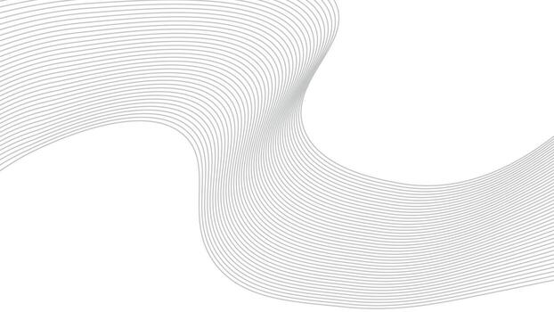 Abstract wavy line background dynamic sound wave wavy pattern stylish line art pattern design vector