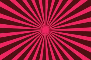abstract sunburst red pattern background for modern graphic design element. shining ray cartoon with colorful for website banner wallpaper and poster vector
