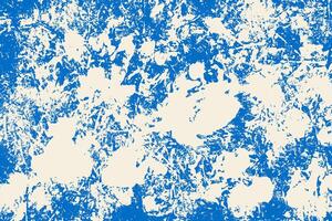 Dirty white abstract grungy background. Distressed overlay rough texture on blue background vector