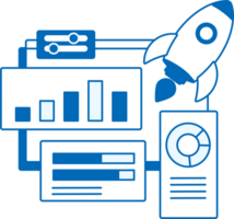 analysis of business reports, visual data analysis web dashboard png