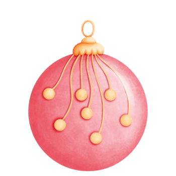 hecho a mano acuarela rojo y oro adornos Perfecto para fiesta temporada diseños png