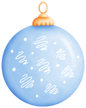 hecho a mano acuarela azul adornos con blanco polca puntos Perfecto para fiesta temporada diseños png