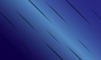 Diagonal cuts in paper with shade. blue stripes line gradient background. vector