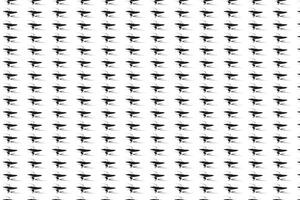 Seamless Black and White pattern vector