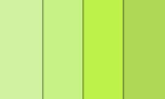 a green color palette with a white background vector