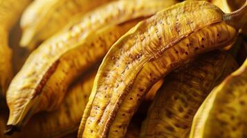Dried fruit banana slice natural drying pile pattern background photo