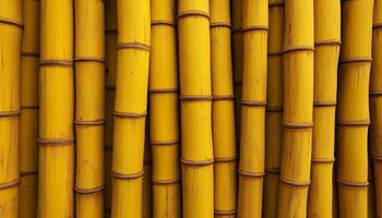 Yellow bamboo pattern natural branch tree organic environment background photo