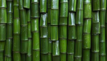 Green bamboo pattern natural branch tree organic environment background photo