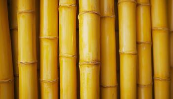 Yellow bamboo pattern natural branch tree organic environment background photo