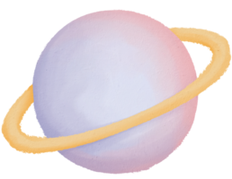 an image of a saturn ring with a planet in the background png