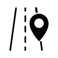 Road sing, red location pin, pointer, route, location, navigation, travel, gps, geography, direction, destination, journey, route, street road navigation web sign symbol line. vector