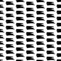 Seamless pattern with black marker scribbles vector