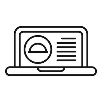 en línea constructor Ingenieria proyecto administración software icono vector