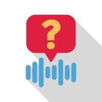 Voice assistant answering question using artificial intelligence vector