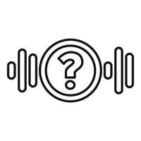 Voice assistant listening to question with sound waves icon vector