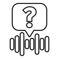 Voice assistant answering question using artificial intelligence vector