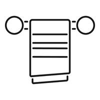 Data transferring from one device to another one wirelessly vector