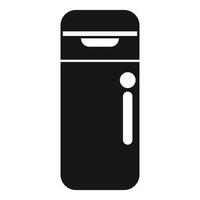 Smart trashcan icon showing modern waste disposal vector