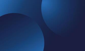 abstract dark blue rounded shape gradient background vector