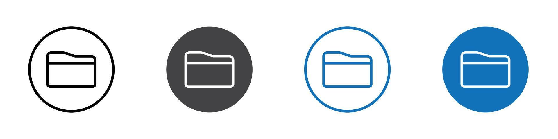 Folder Icon Set Vector Art, Icons, and Graphics for Free Download