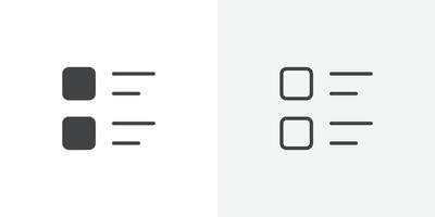 Details icon flat and simple set design vector