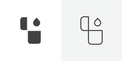 Lighter icon flat and simple set design vector