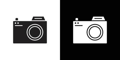 camera icon simple symbol vector
