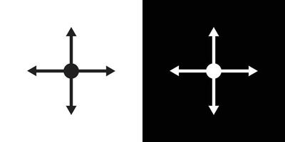 Cursor move icon simple symbol vector