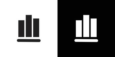 Data Visualisation icon design simple symbol vector