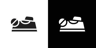 Do not iron icon simple symbol vector