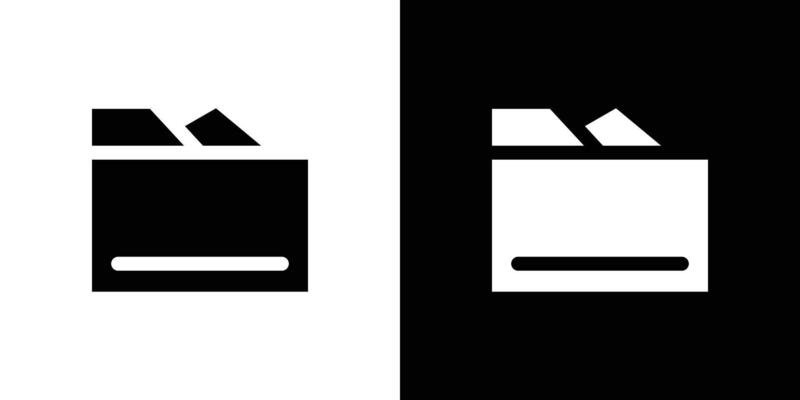 Document icon design simple symbol