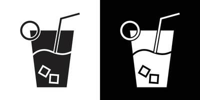 drink icon simple symbol vector