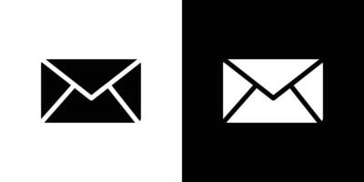 E-mail icon design simple symbol vector