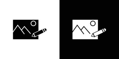 edit image icon - Copy vector