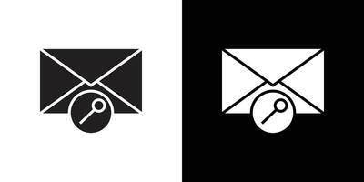 email security key icon simple symbol vector