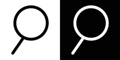 Search icon design simple symbol vector