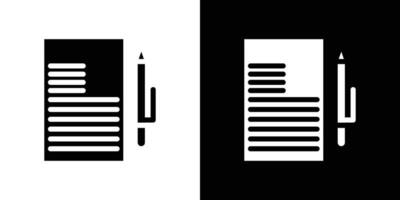 Script icon design simple symbol vector