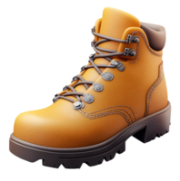 3D Icon of Hiking Boot for Wilderness Exploration and Activities png