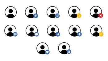 Premium set of people line icons. Simple pictograms pack. Stroke on a white background. Modern outline style icons collection. vector