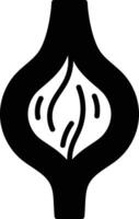 black and white drawing of a muscle with a white line through it vector