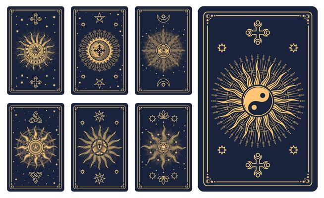 Tarot cards reverse decks, magic, occult esoteric