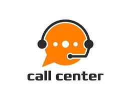 Call center icon for customer support service vector