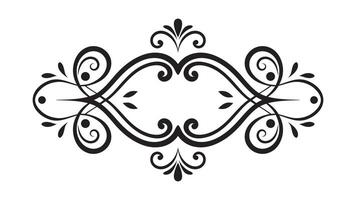 Decorative vintage frames and borders in the corners, showcasing intricate designs and elegant detailing for a classic look. vector