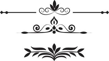 a set of decorative elements, including a scroll, scroll, and scroll vector