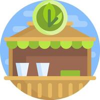 cafe illustration design vector
