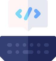 coding illustration design vector