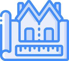 blueprint illustration design vector