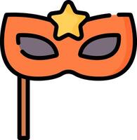 eye mask illustration design vector