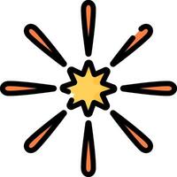 firework illustration design vector